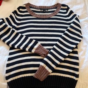 Banana Republic Navy Blue crew neck sweater
